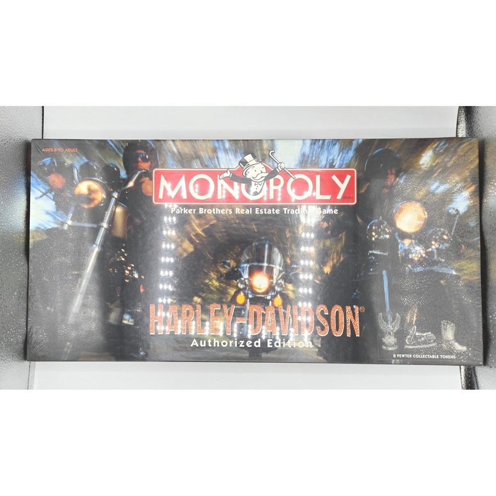 Vintage Monopoly: Harley-Davidson Authorized Edition (Brand New, Sealed)